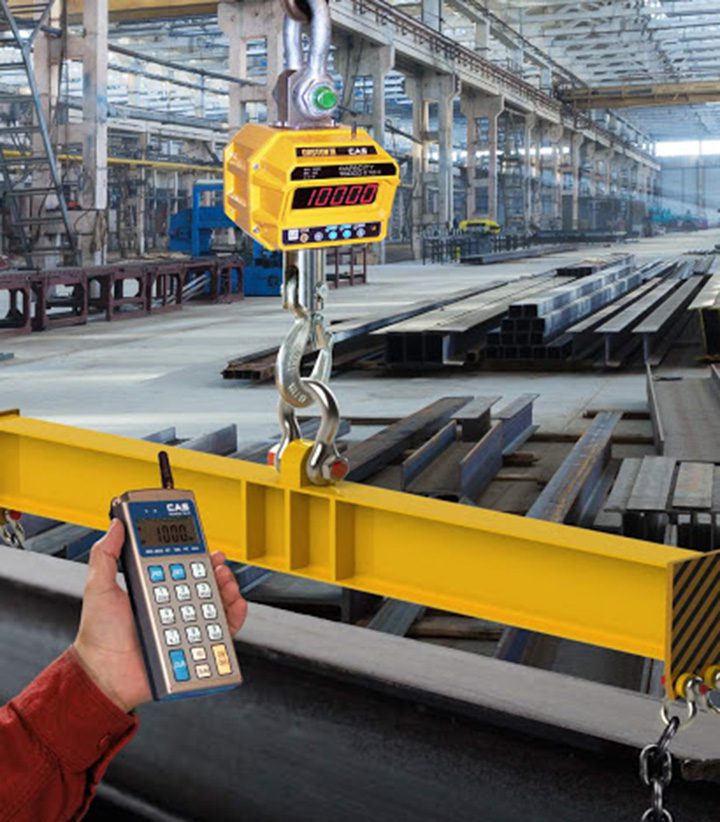Crane scale-Cân treo điện tử CAS THD 2 Tấn/1Kg cân điện tử