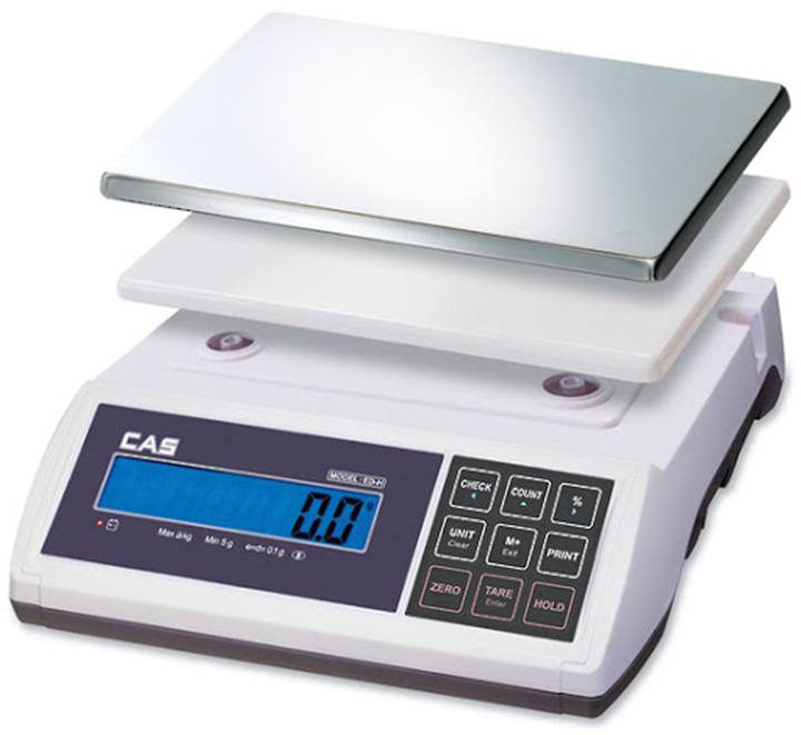 Basic scale-Cân bàn điện tử CAS ED-H 15Kg cân điện tử