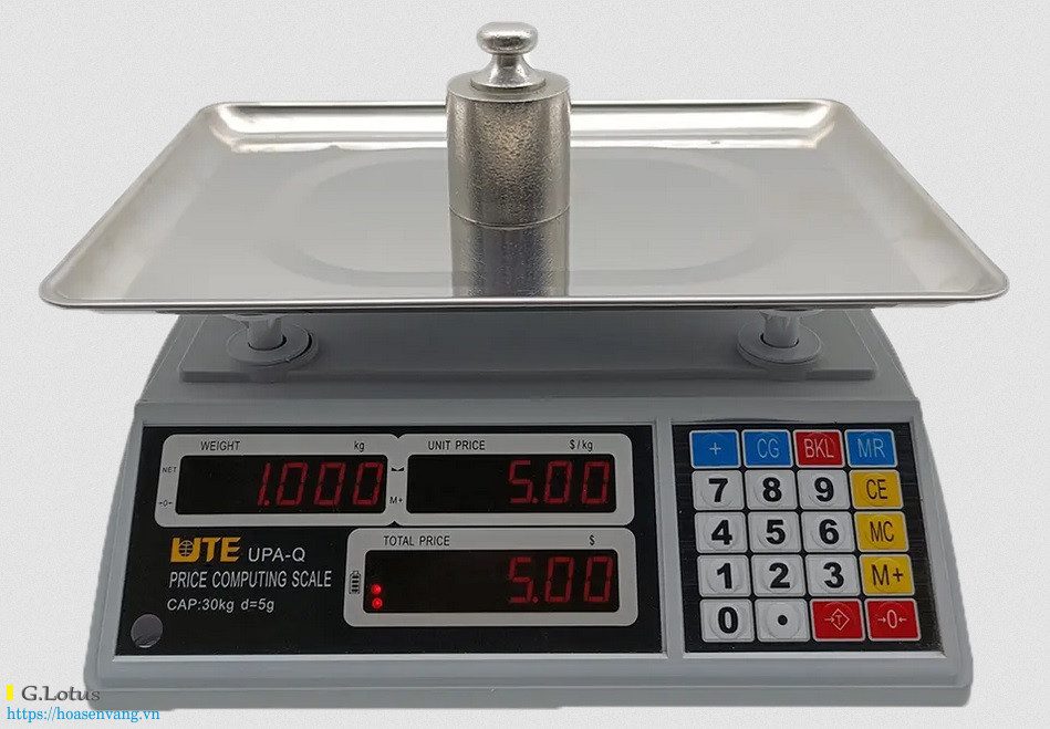 Cân Điện Tử UPA-Q 30kg – Giải Pháp dễ dàng Cho Các siêu thị hãi Doanh