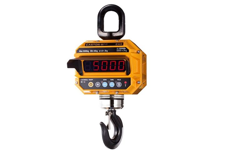 Cân treo điện tử móc không xoay CAS THD-BT 50 Tấn/10Kg