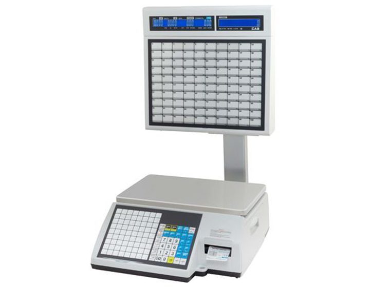 Cân in tem điện tử CAS CL-5000 S tải trọng 30Kg độ chia 10g