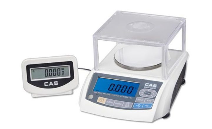 Cân phân tích chính xác CAS MWP 150g độ chia 0.005g