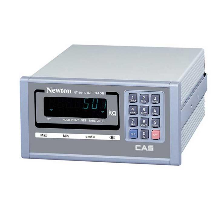 Màn hình hiển thị của cân điện tử CAS model NT 501A
