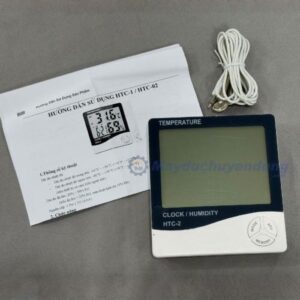 Nhiệt Ẩm Kế Trong Nhà, Ngoài Trời Có Dây HTC-2