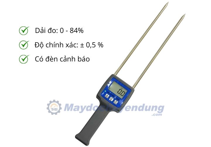 Máy đo độ ẩm mùn cưa TK-100W kiểm tra độ ẩm lên tới 84% Máy đo độ ẩm mùn cưa TK-100W kiểm tra độ ẩm lên tới 84%