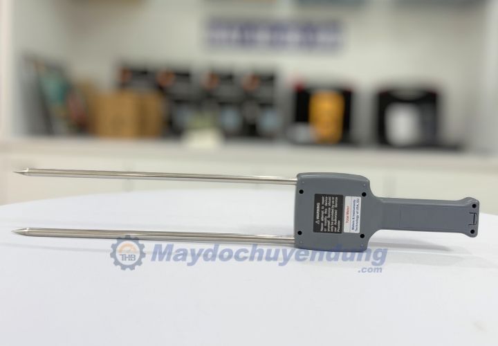 Thiết kế mặt sau của máy đo độ ẩm TK-100W Thiết kế mặt sau của máy đo độ ẩm TK-100W