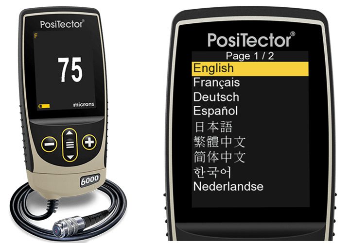 Thiết bị đo độ dày sơn phủ chống cháy PosiTector 6000 FTS1