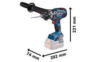 Thiết kế máy khoan pin Bosch GSB 18V-150 C ( Solo) cực chắc chắn