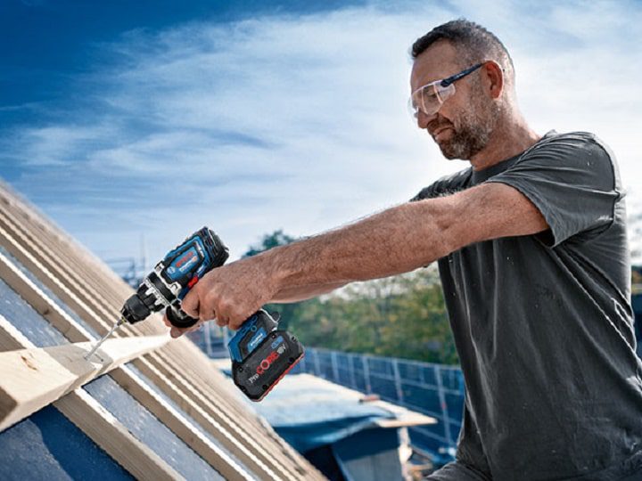 Máy khoan Bosch GSB 18V-150 C có khả năng khoan vượt trội