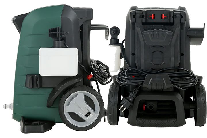 Mặt bên và phía sau của Bosch universal AQT 125