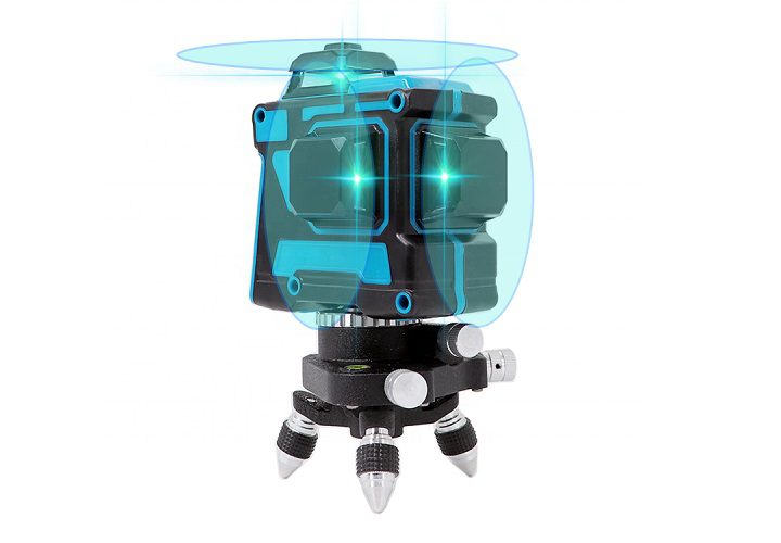 Thiết bị cân bằng 3D sử dụng tia laser màu xanh HG-3D