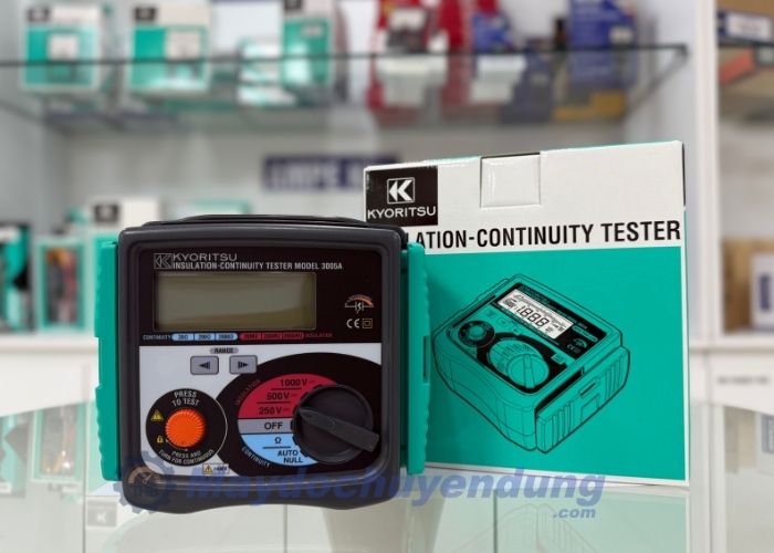 kyoritsu-3005a2010 Những điểm nổi bật của đồng hồ đo điện trở cách điện Kyoritsu 3005A