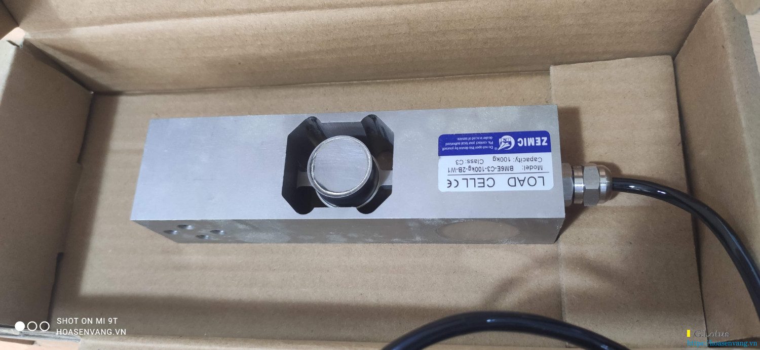 Load Cell Zemic BM6E cảm ứng tải 100kg phần cứng Ngành thủy hải sản