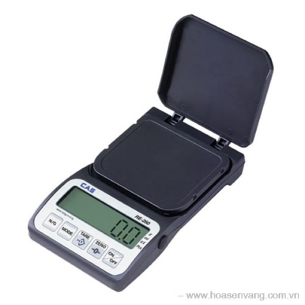 Cân bỏ túi di động RE-260 của CAS Hàn Quốc.