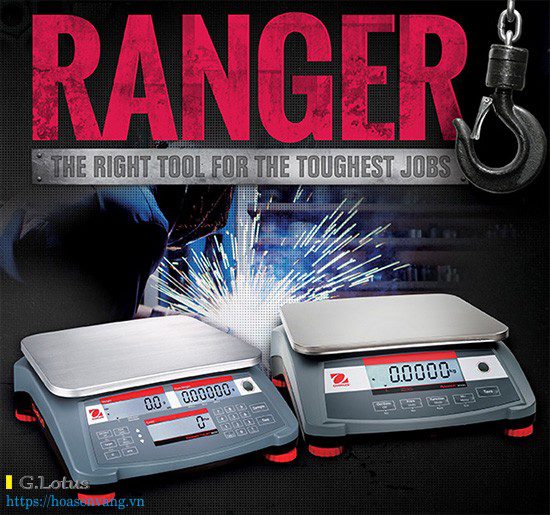 Thiết bị cân OHAUS Ranger 3000 tiện dụng – Nhà sản xuất uy tín của Mỹ cao cấp. Đặt hàng ngay hôm nay!