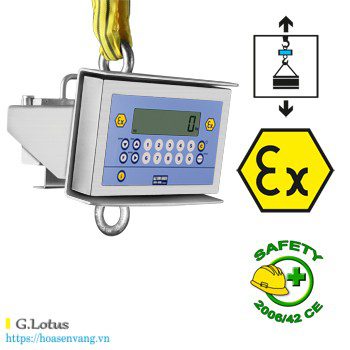 🚀 M-CWX2GD – Cân cẩu treo đạt chuẩn ATEX IP68 – Giải pháp an toàn