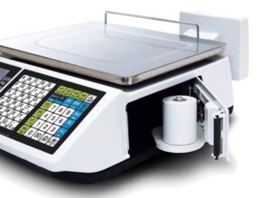 Cân điện tử in hóa đơn CAS CT-100B 30Kg/10g kết hợp với máy in