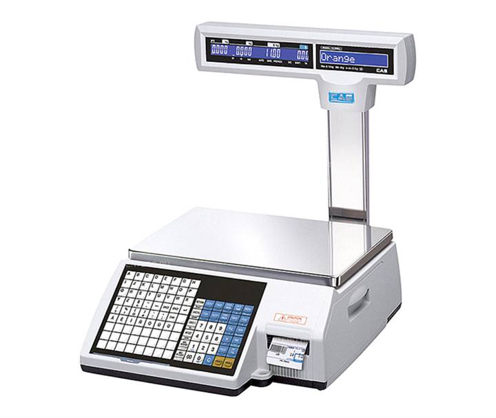 Cân nhãn điện tử CAS CL-5000 P tải trọng 15Kg độ chia 5g
