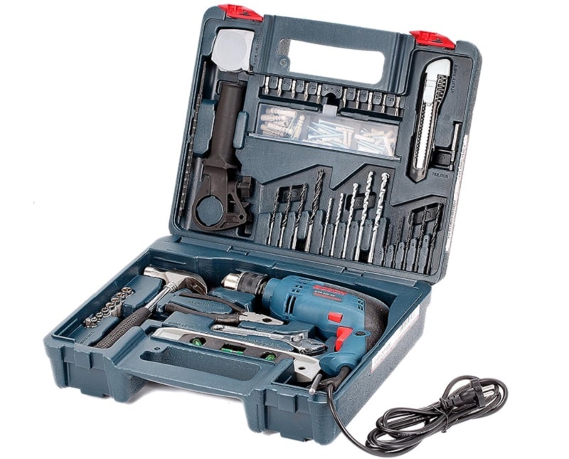 Bộ máy khoan gia đình Bosch GSB 600 SET 100