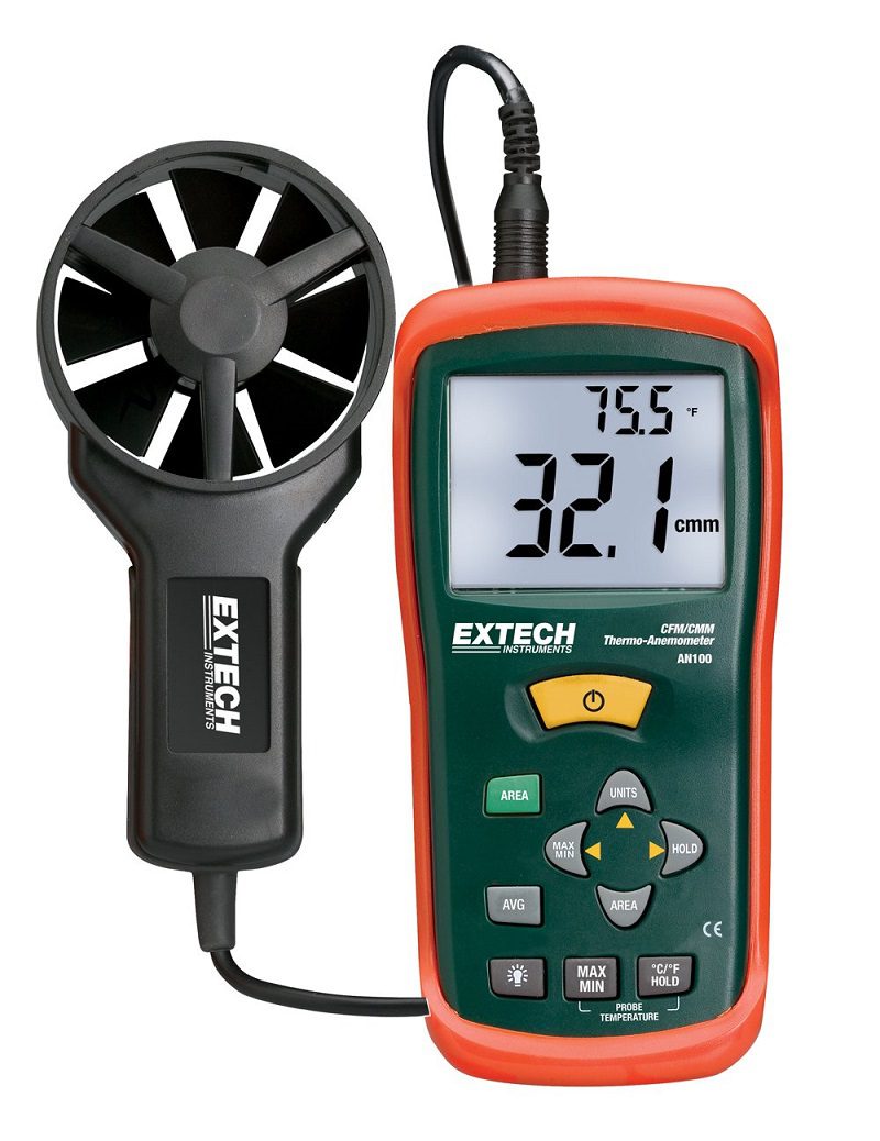 Thiết bị đo lưu lượng không khí Extech AN100