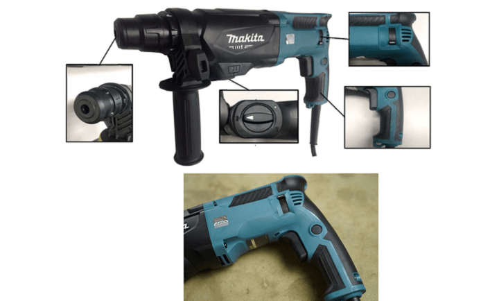 Máy khoan bê tông Makita M8701B thiết kế chắc chắn