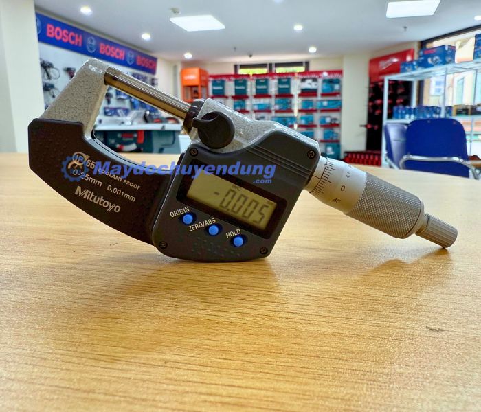 Mitutoyo 293-240-30 Panme điện tử đo ngoài phạm vi 0-25mm