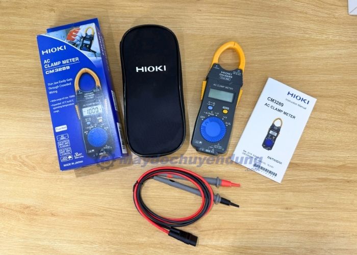hioki-cm3289203 CM3289 Hioki thiết kế chắc chắn, dễ dàng sử dụng.