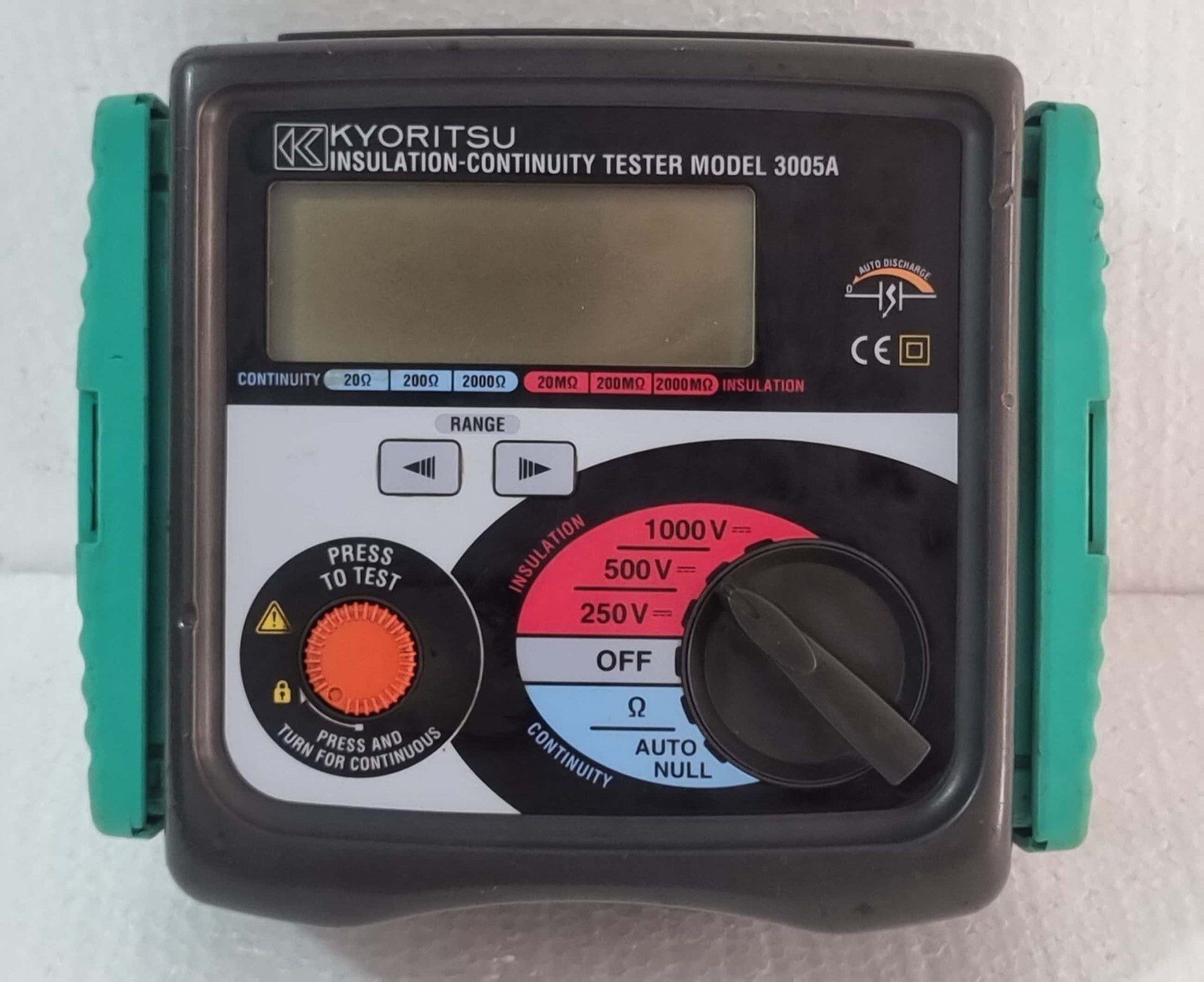 Thiết bị kiểm tra điện trở cách điện Kyoritsu 3005A