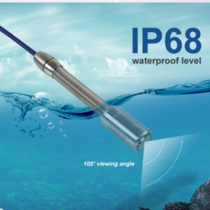 Đầu camera của Wopson WPS-A1-C23H đạt tiêu chuẩn chống nước IP68