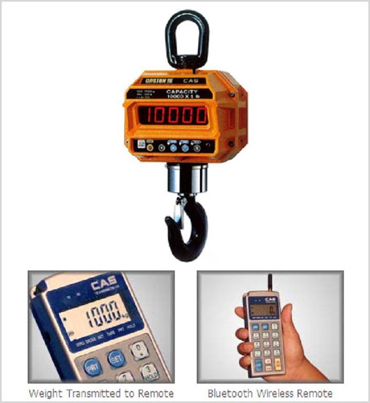 Cân treo điện tử CAS THD-BT 2 Tấn/1Kg