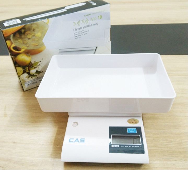 Cân bàn điện tử CAS WK-1D 3 KG
